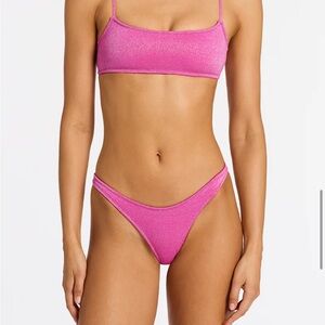 Triangl Pink Bikini Set